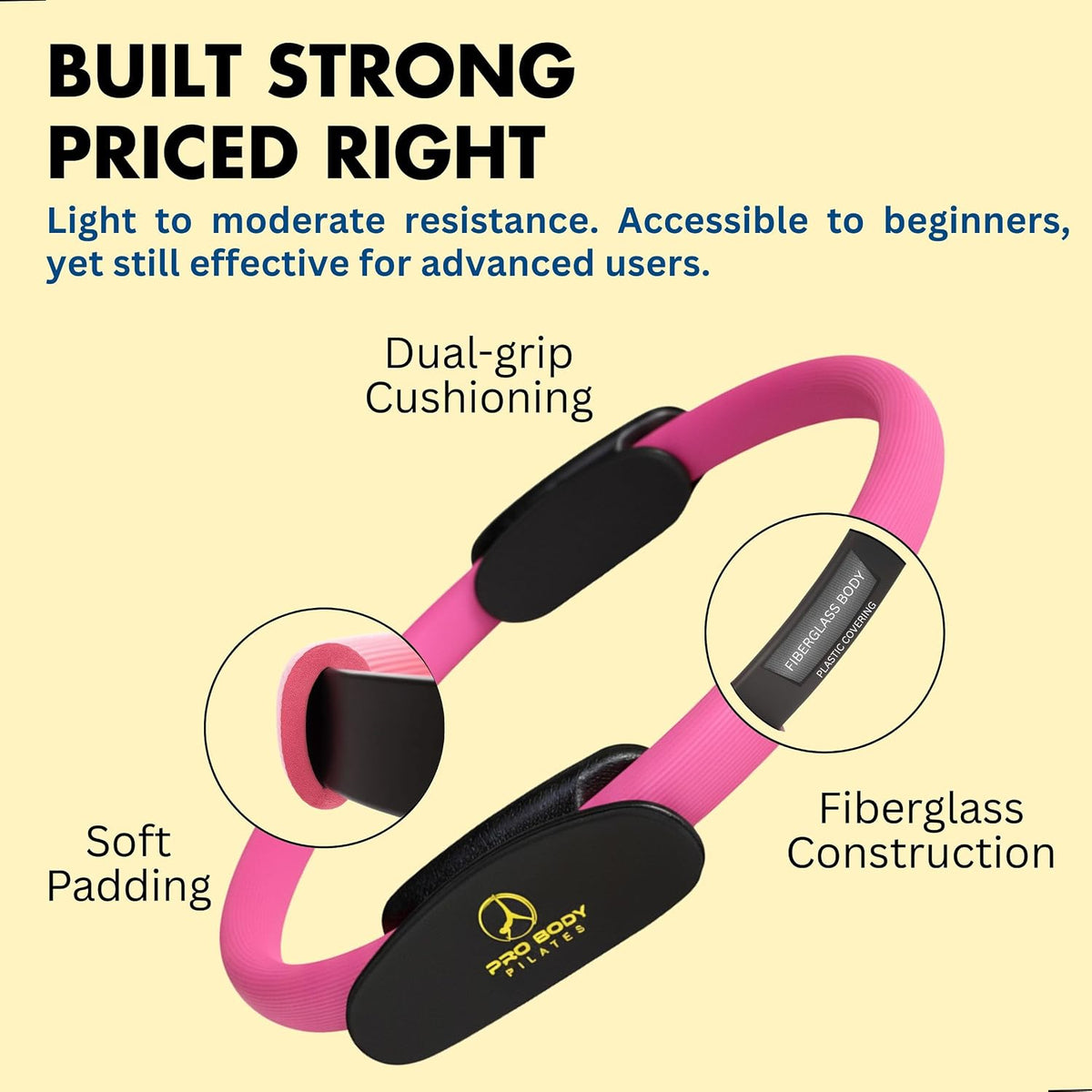 ProBody Pilates Circle - 14 Inch Magic Circle Pilates Ring