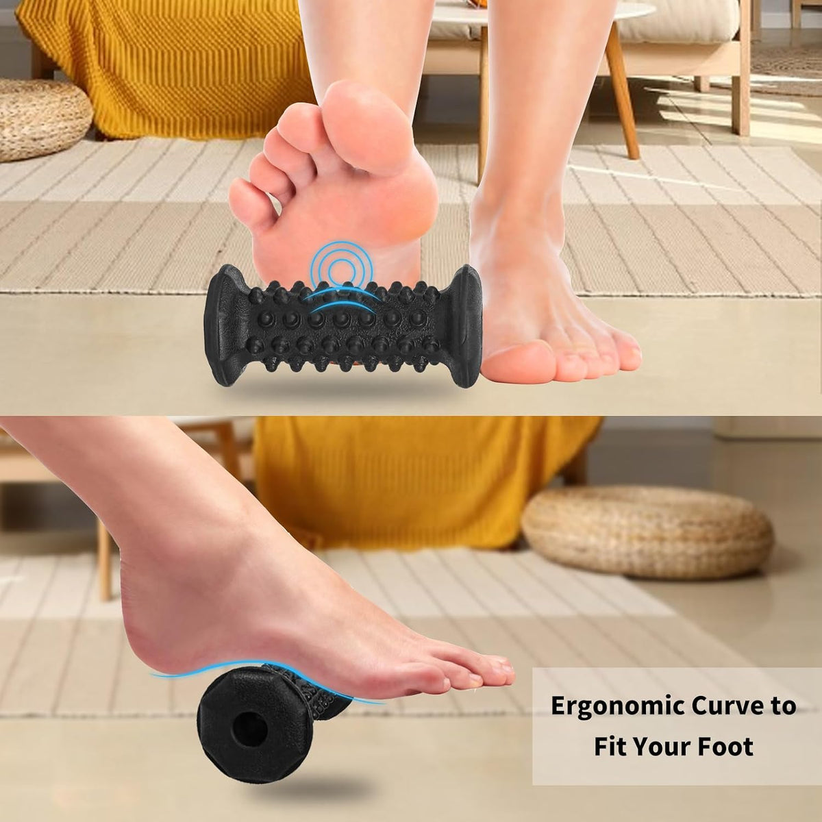 Foot Massager Roller Set for Plantar Fasciitis, Arch and Heel Pain Relief