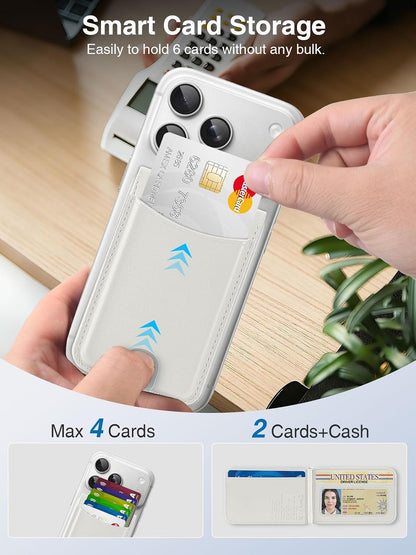 TopMade for MagSafe Wallet Works with Find My, Strongest Magnetic Wallet