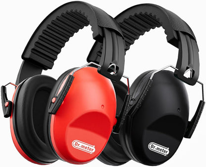 Dr.meter Ear Muffs for Noise Reduction: 27.4SNR Noise Cancelling Headphones for Kids Adults, EM100 Adjustable Hearing Protection Earmuffs for Monster Jam, Autism Sensory, Concerts, Fireworks- 3PACK