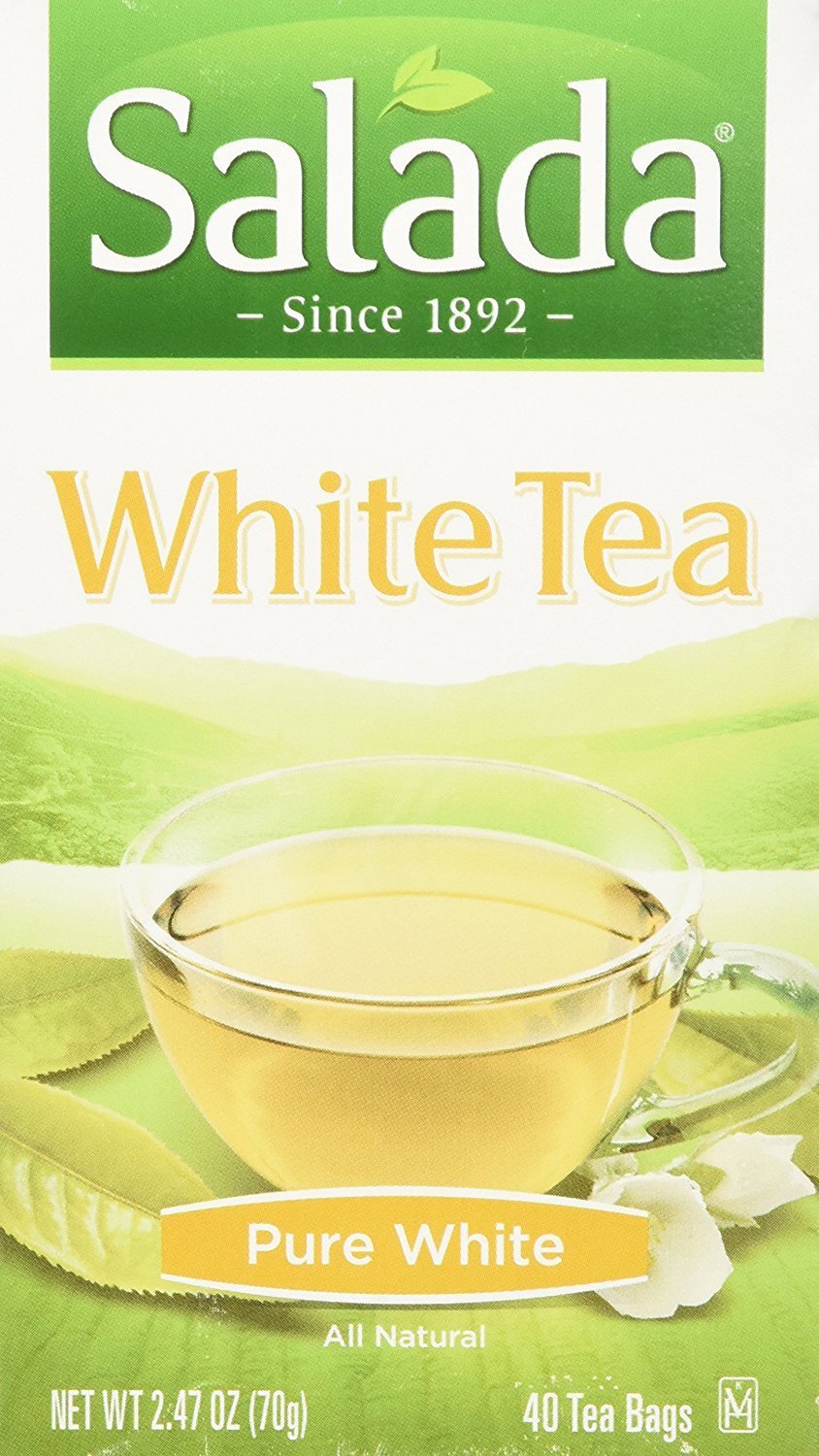 Salada Delicate White Tea, Quality Tea, Subtle & Mellow, 40 Teabags