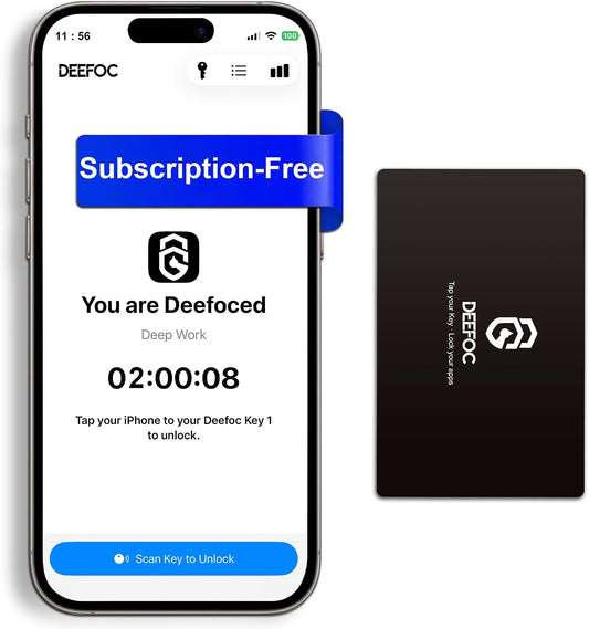 Phone App Blocker, Phone App Access Blocker, Subscription-Free Phone Lock | Improve Focus & Reduce Screen Time – for Work, Study, Family Time & Productivity,for iPhone iOS 16 and up