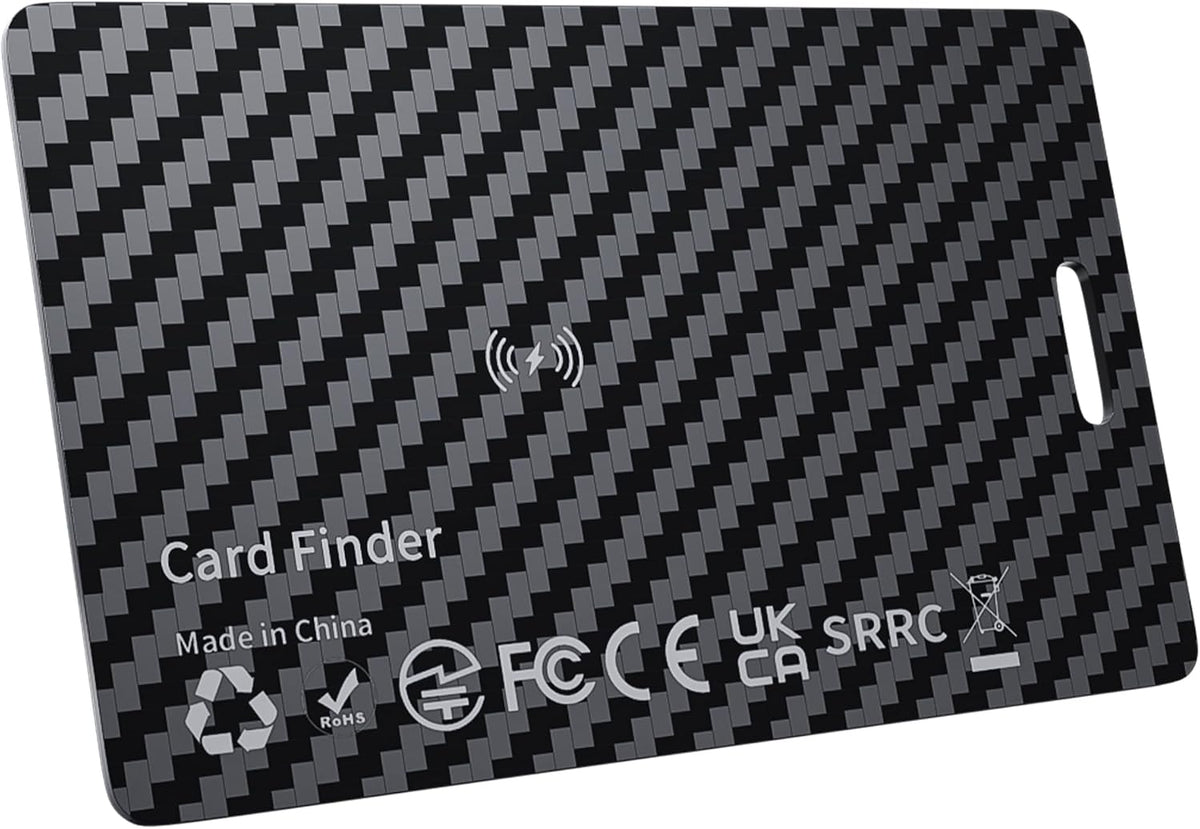 Wallet Tracker Card Compatible with Apple Find My (iOS Only)
