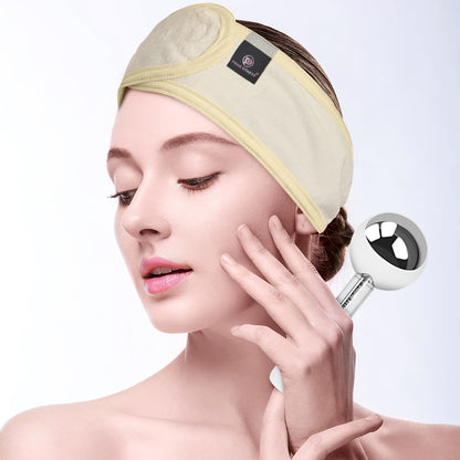 Ice Globes for Facials | Unbreakable Steel Cooling Roller | Cryo Sticks for Face | Massager for Face Neck & Eyes | Skin Care for Dark Circles, Puffiness, Wrinkles, Collagen Production (White)