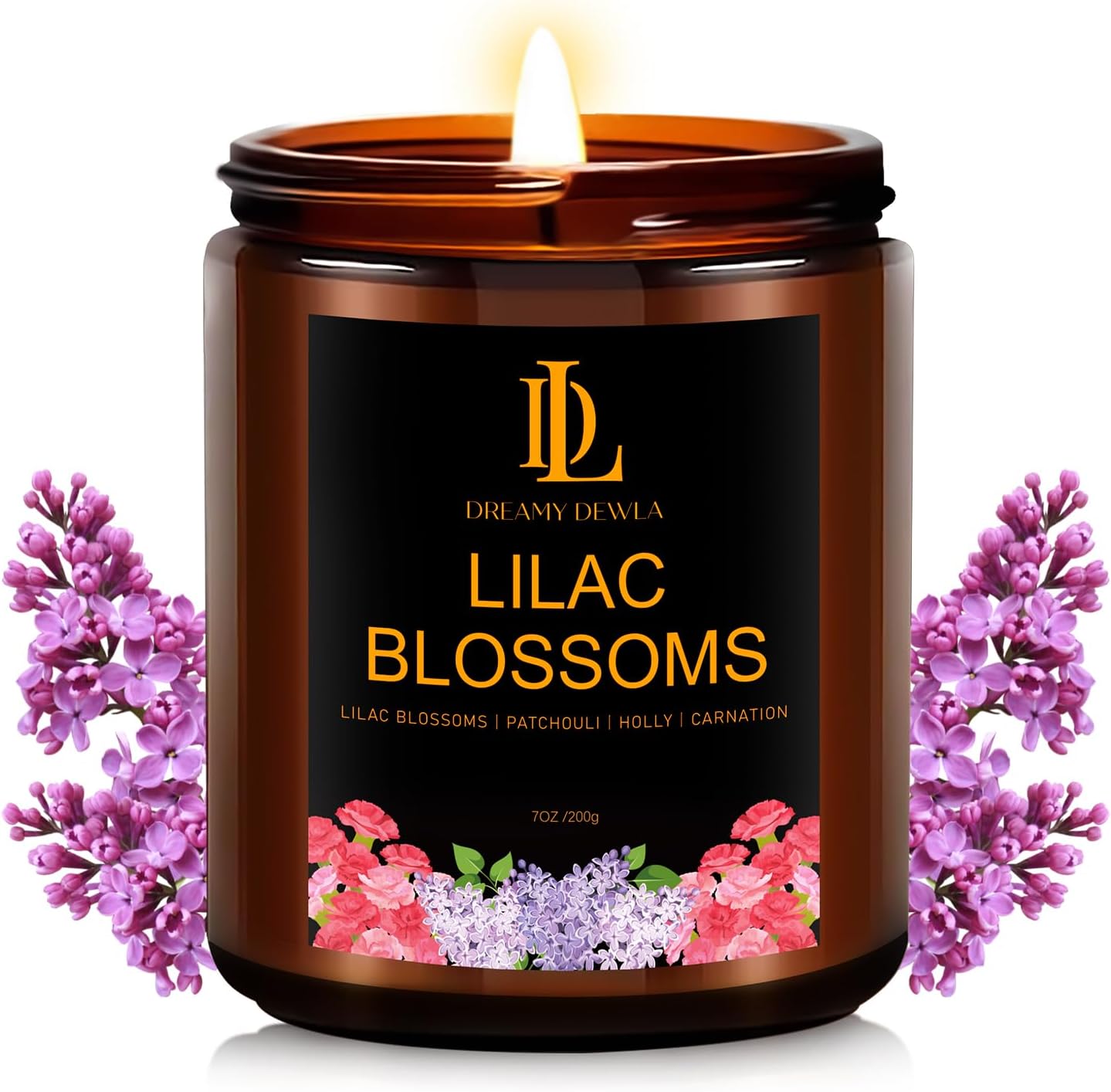 Scented Candles Set, 4 Pack Soy Candles for Home Scented, Candle Gifts for Women Men, 28oz 200 Hours Burn, Scents of Pineapple Cocktail/Coconut Vanilla/Pink Sands/Bahamian Breeze