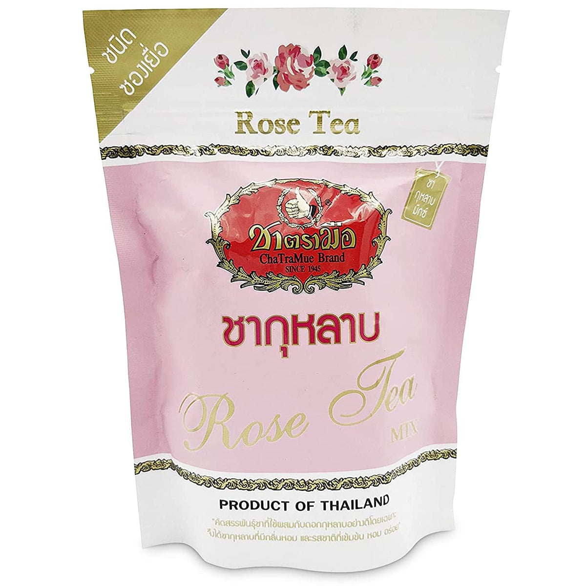 ChaTraMue Brand, Rose Tea Original Thai Tea(Mix), Size 150g