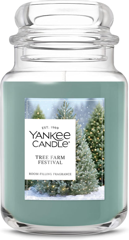 Yankee Candle Balsam & Cedar Scented Candle, 22oz Large Jar