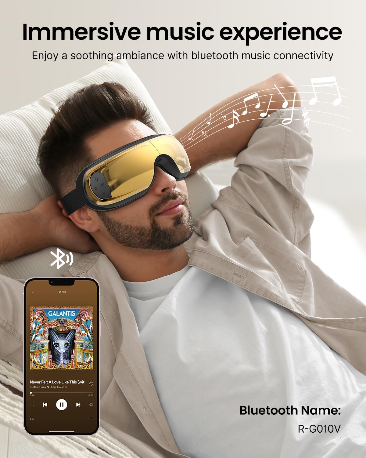 RENPHO Eyeris Masc Head and Eye Massager, FSA Eligible HSA