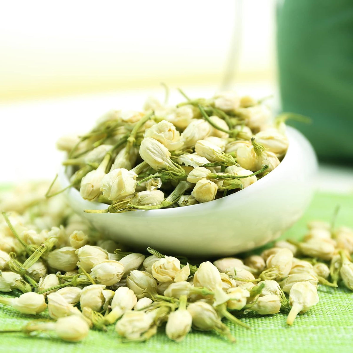FullChea - Jasmine Flowers, 3oz/85g, Whole Dried Flower Buds
