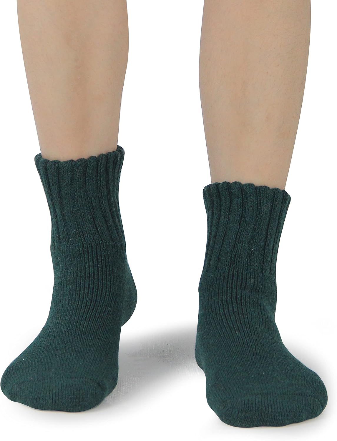 BenSorts Women's Winter Boots Socks Thick Warm Cozy Crew Socks Solid Color Gifts