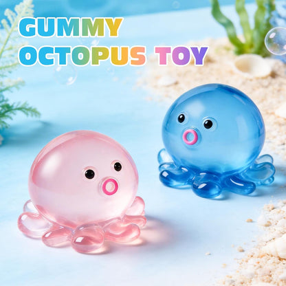 VISCOO 16 Pack Octopus Stress Balls for Kids, Slow Rising Squishy Toys