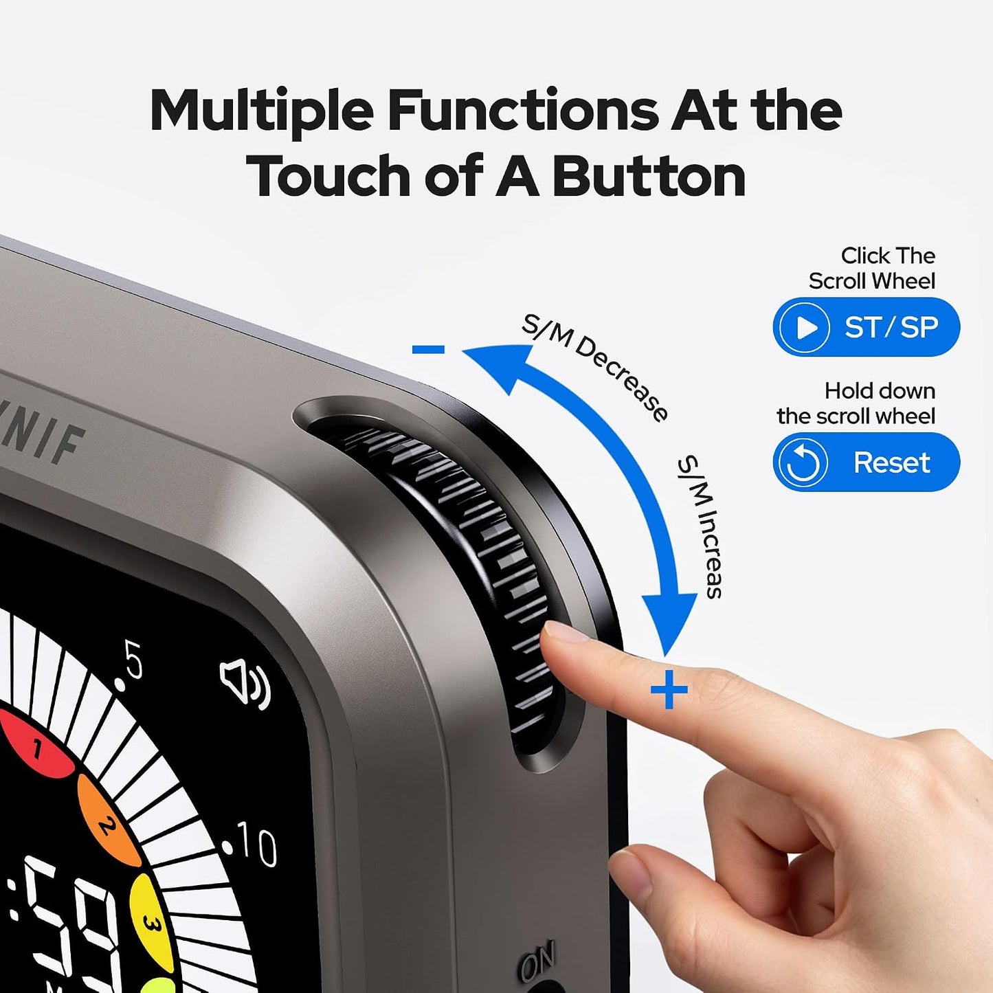 Visual Timer for Kids with Color Display Kitchen Timer 1500mAh Battery
