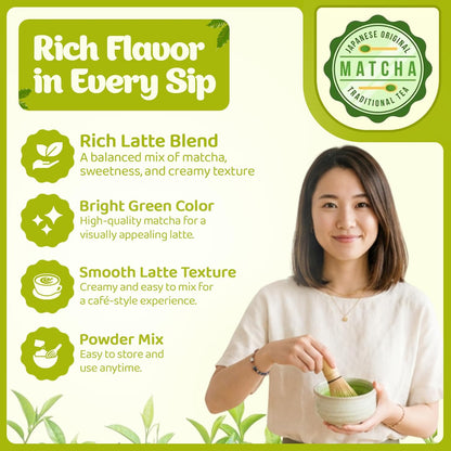 Cappuccine Sweetened Matcha Green Tea, 3 Pounds
