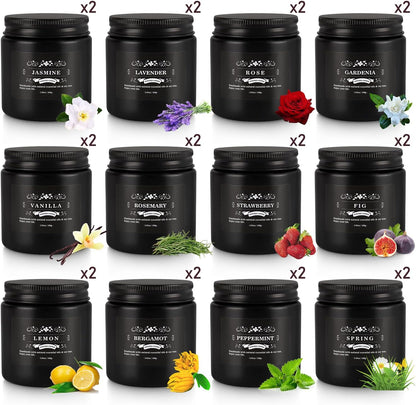 36 Pack Scented Candles Set for Home, Relaxing Stress Relief, Aromatherapy - Natural Soy Wax and Fragrance - Gifts for Women, Mom, Best Friend, Wife, Birthday