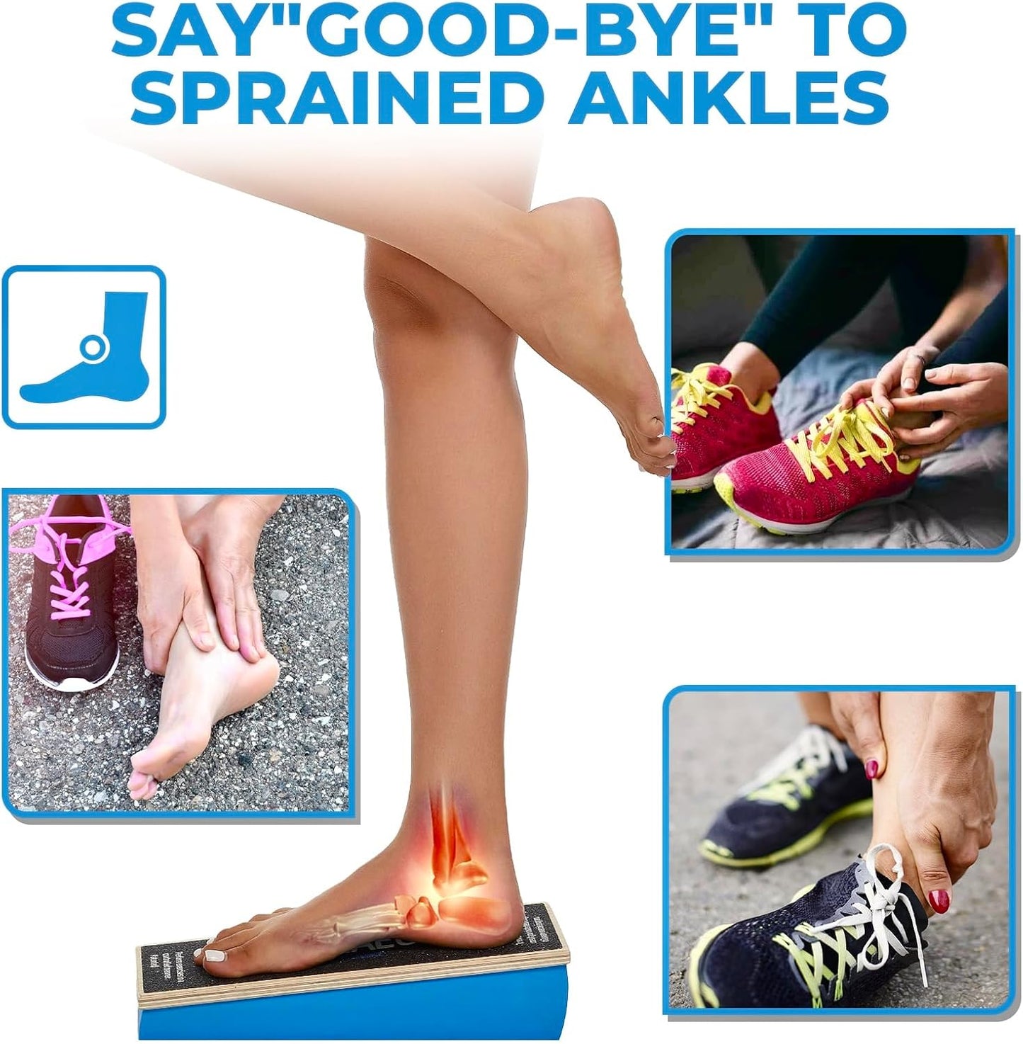 Athletic Balance Boards,Slant Board,Wobble Board,Balance Wedge for Condition Your Body and Prevent Injury