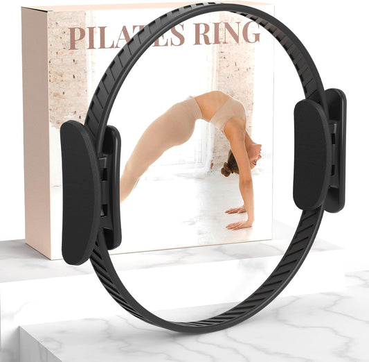 JKSHMYT Pilates Ring, 14.5 inch Magic Circle Pilates Equipment