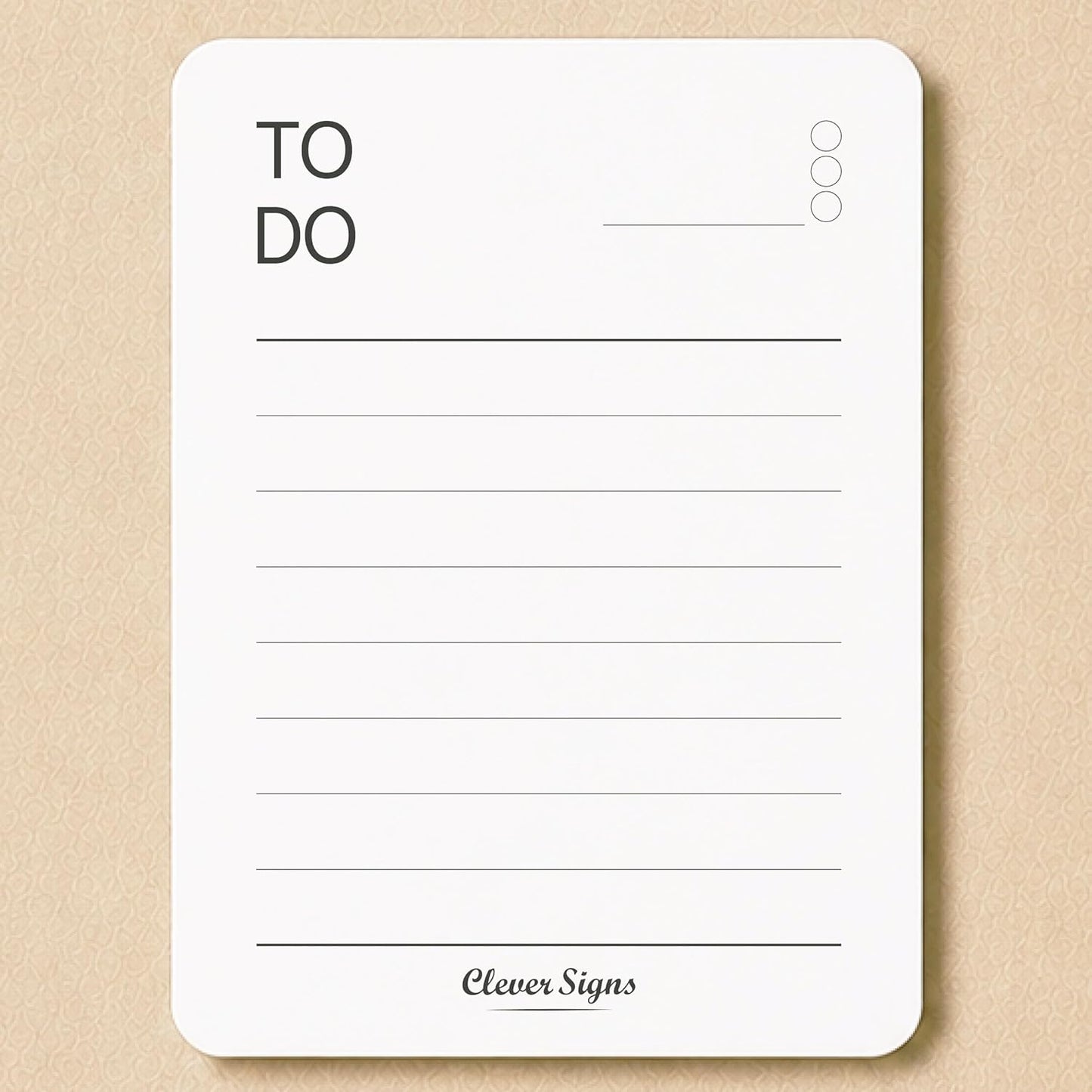 Mini To Do List Notepad 8 Pack, A7 Size 2.9" x 4.1", 50 Sheets Each, Undated Daily To Do Planner with Deadline Column, Thick Paper, Cardboard Backing, Small Checklist Memo Pads for Shopping, Work, Home & School