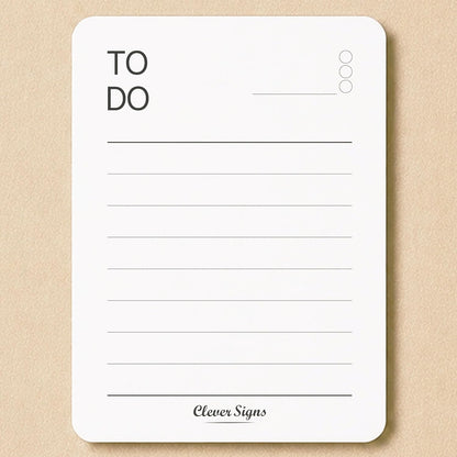 Mini To Do List Notepad 8 Pack, A7 Size 2.9" x 4.1", 50 Sheets Each, Undated Daily To Do Planner with Deadline Column, Thick Paper, Cardboard Backing, Small Checklist Memo Pads for Shopping, Work, Home & School