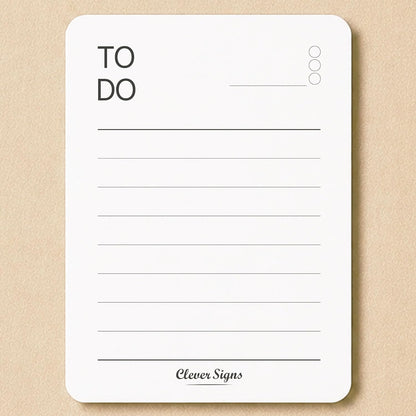 Mini To Do List Notepad 8 Pack, A7 Size 2.9" x 4.1", 50 Sheets Each, Undated Daily To Do Planner with Deadline Column, Thick Paper, Cardboard Backing, Small Checklist Memo Pads for Shopping, Work, Home & School