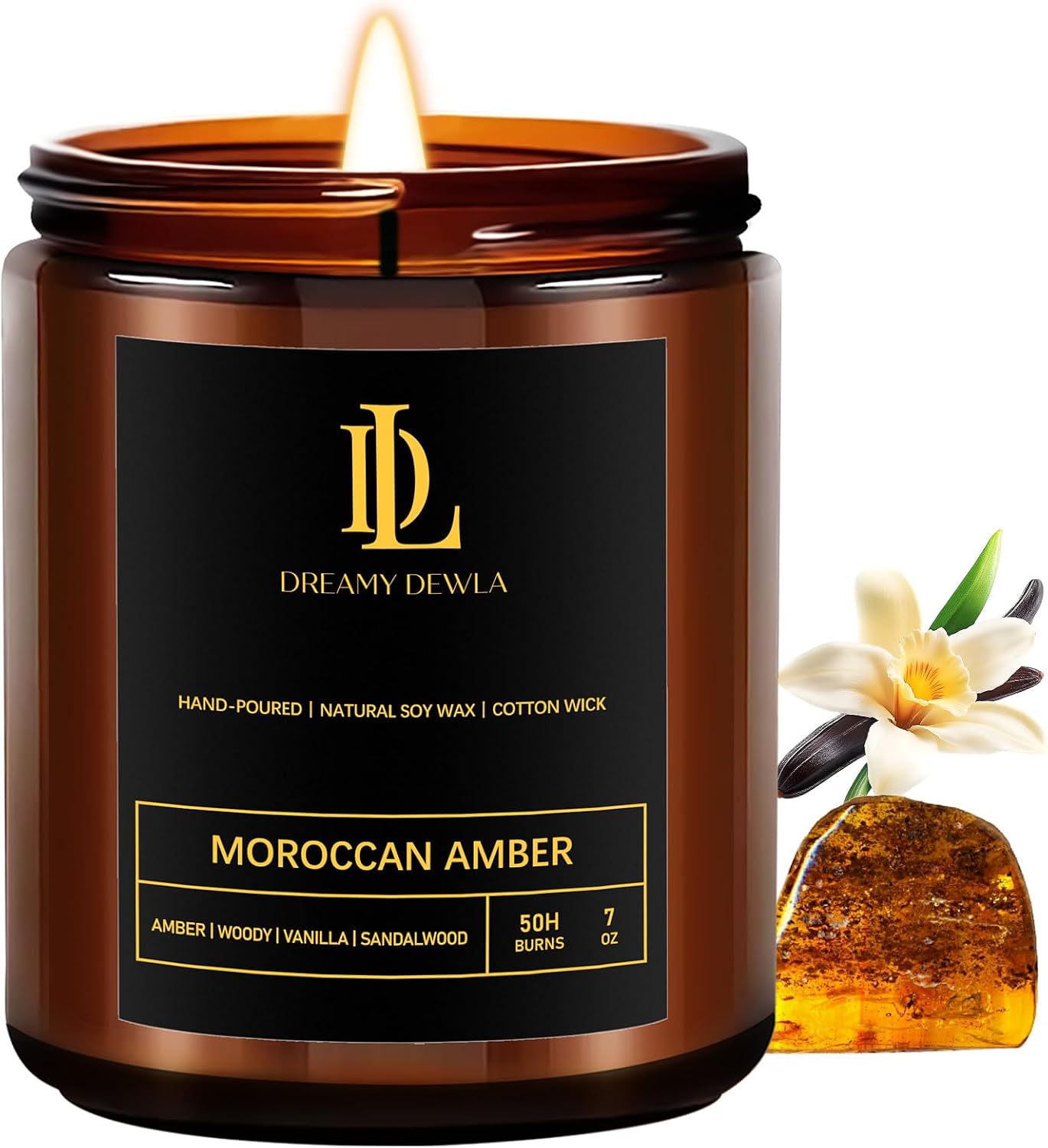 Scented Candles Set, 4 Pack Soy Candles for Home Scented, Candle Gifts for Women Men, 28oz 200 Hours Burn, Scents of Pineapple Cocktail/Coconut Vanilla/Pink Sands/Bahamian Breeze