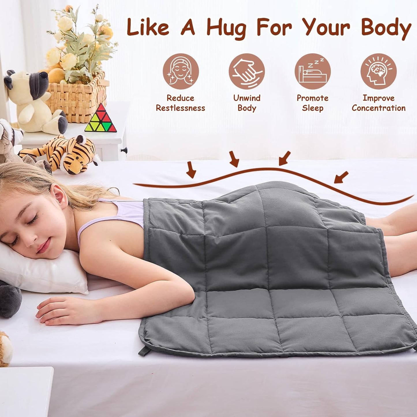 yescool Weighted Lap Pad 2 Pounds Weighted Lap Blanket, Space Plane Small Weighted Blanket, Weighted Throw Blanket Gifts for Travel Indoor Outdoor, 20"x30"