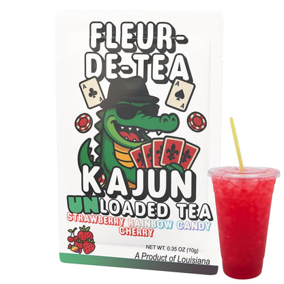 Kajun Loaded Tea Packets – Caffeine Free UNLoaded Tea Variety 6 Pack Bundle