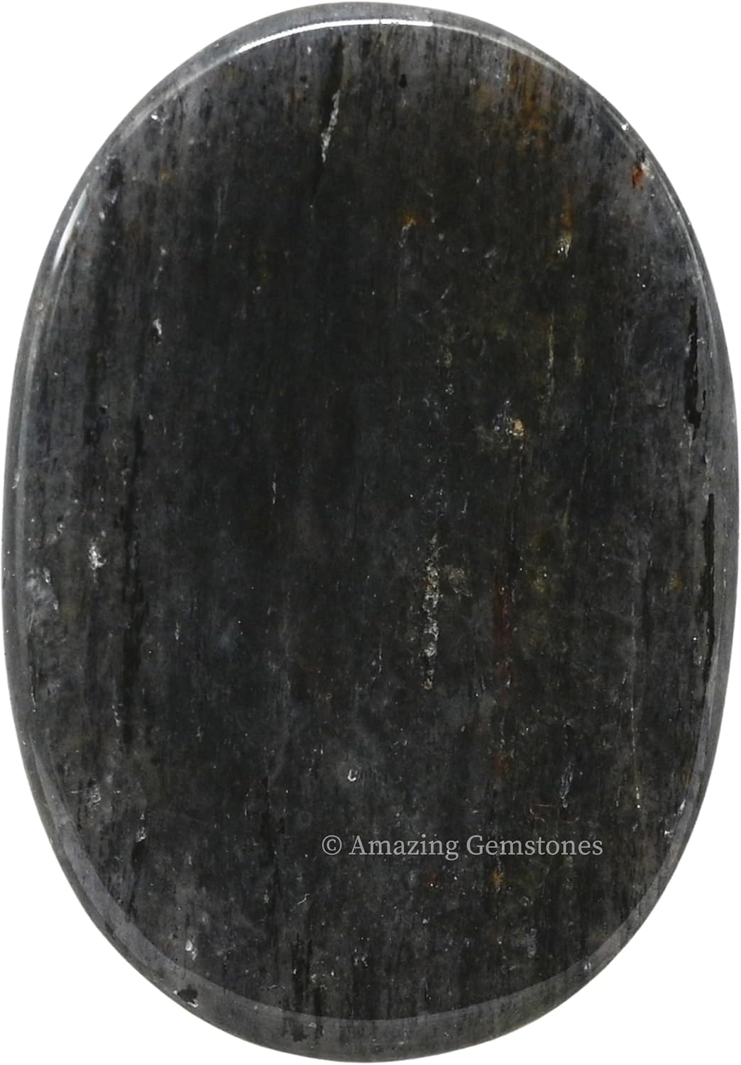 Amazing Gemstone Labradorite Thumb Worry Stone, Anxiety Stone, Healing Crystals - Piedra Crystal Fidget for Gift, Meditation, Calming, Relaxation, Stress Relief - Colors A