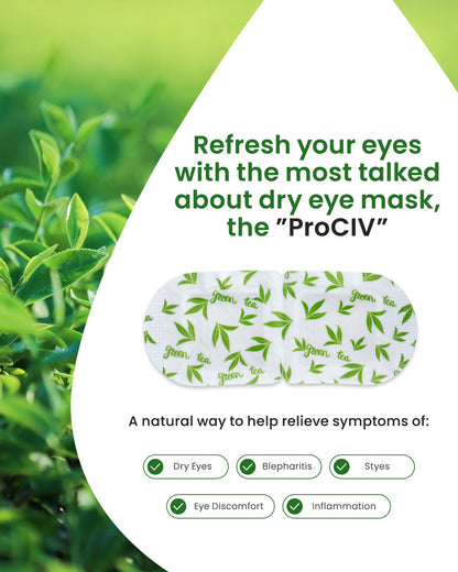 16 Packs Steam Eye Masks for Dry Eyes, Self Heating Warm Compress for Eyes Fatigue & Puffiness Relief, Disposable Heated Eye Mask Travel Essentials, Spa Relaxation Set for Women Christmas, Unscented