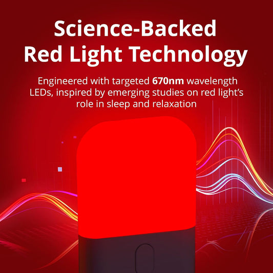 Revive - 670nm Red Night Light (2 Pack) by Gamma - Sleep Therapy - Melatonin Promoting Natural Sleep Aid