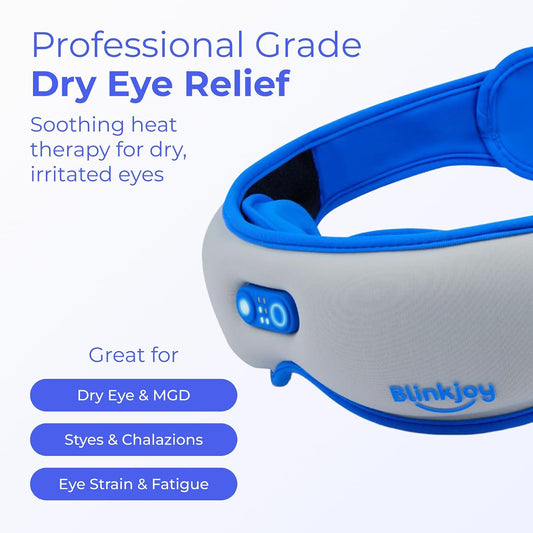 Blinkjoy Rechargeable Heated Eye Mask for Dry Eyes