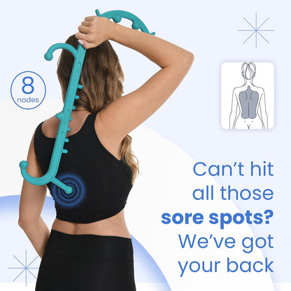 Ranarose Deep Tissue Back & Neck Massager for Body Muscle Pain Relief