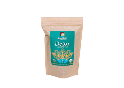 AyurBest Detox Herbal Tea USDA Certified Organic, Net Wt. 4 oz (114g), Loose Tea with Raw Dandelion, Echinacea & Tulsi for Healthy immune function