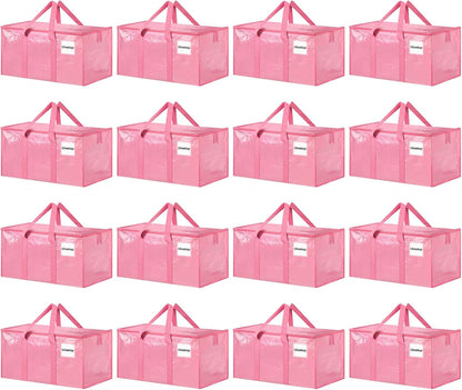 ukeetap Extra Large Clothes Storage Bins with Lids, Clear