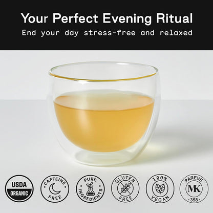 Firebelly Tea Paradise, Organic Chamomile, Lemon Verbena & Lavender Tea, Loose Leaf Herbal Blend, Caffeine Free, Relaxing Calming Tea for Evening & Sleep Support, 1.59oz