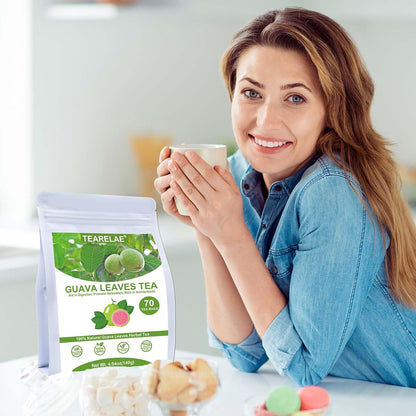 TEARELAE Lemon Balm Tea Bag, 1.5g X 50 Count | Premium Natural Lemon Balm Leaf, Caffeine-free, Non-GMO, Soothing & Mellow, Healthy Tea During Leisure Time & For Relaxation