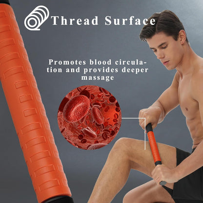 Muscle Roller Massage Stick for Legs Massager Roller-Calf Roller Deep Tissue Release Muscle Soreness, Trigger Points for Legs, Neck, Calves, Thighs, Shins, Back