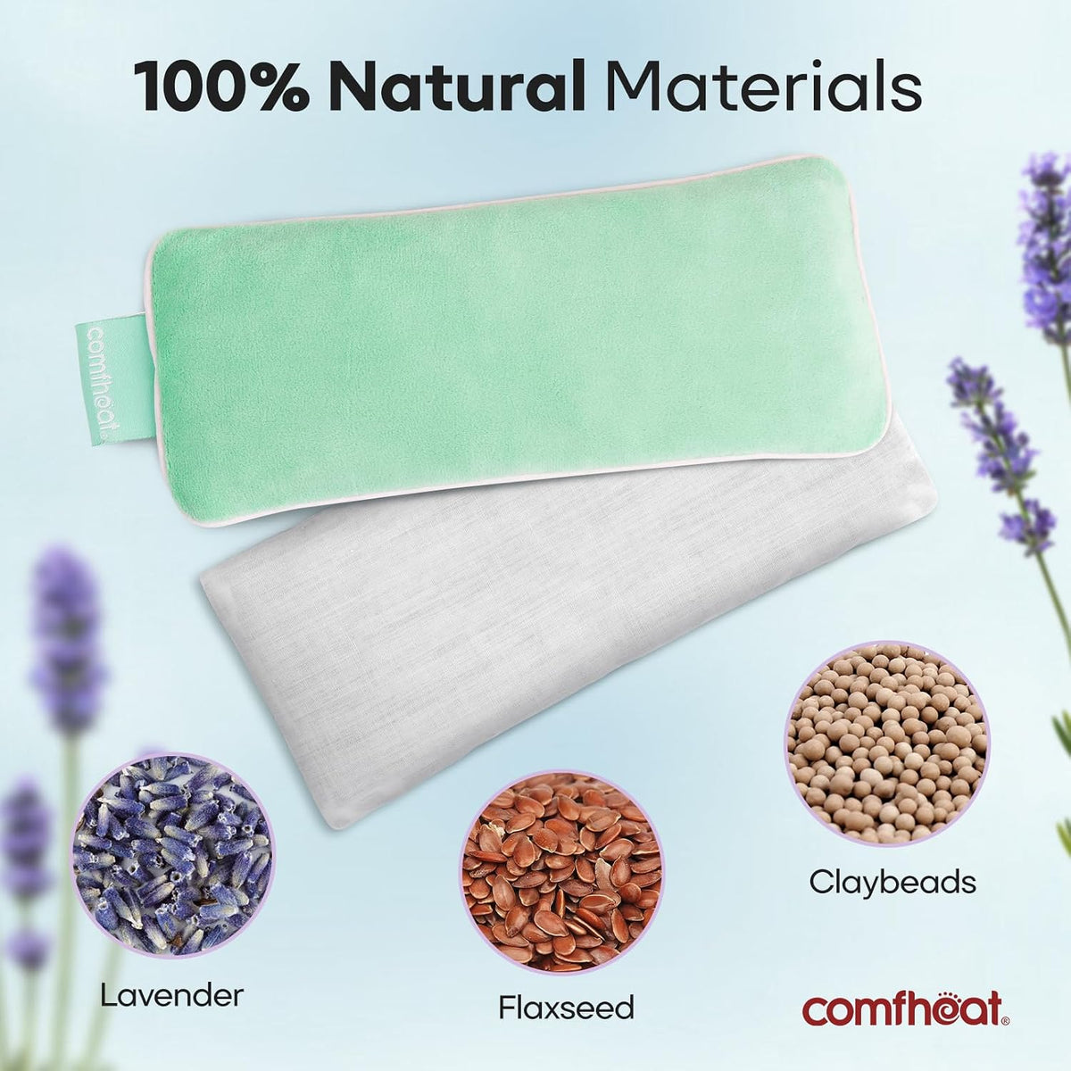 Unscented Weighted Eye Pillow for Yoga, Relaxation
