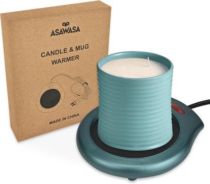 ASAWASA Candle Warmer for Large Jar, Coffee Mug Warmers