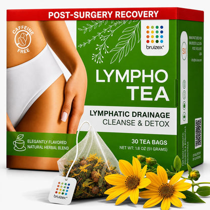 Bruizex Lymphatic Herbal Tea, Ginger Blend, 30 tea bags