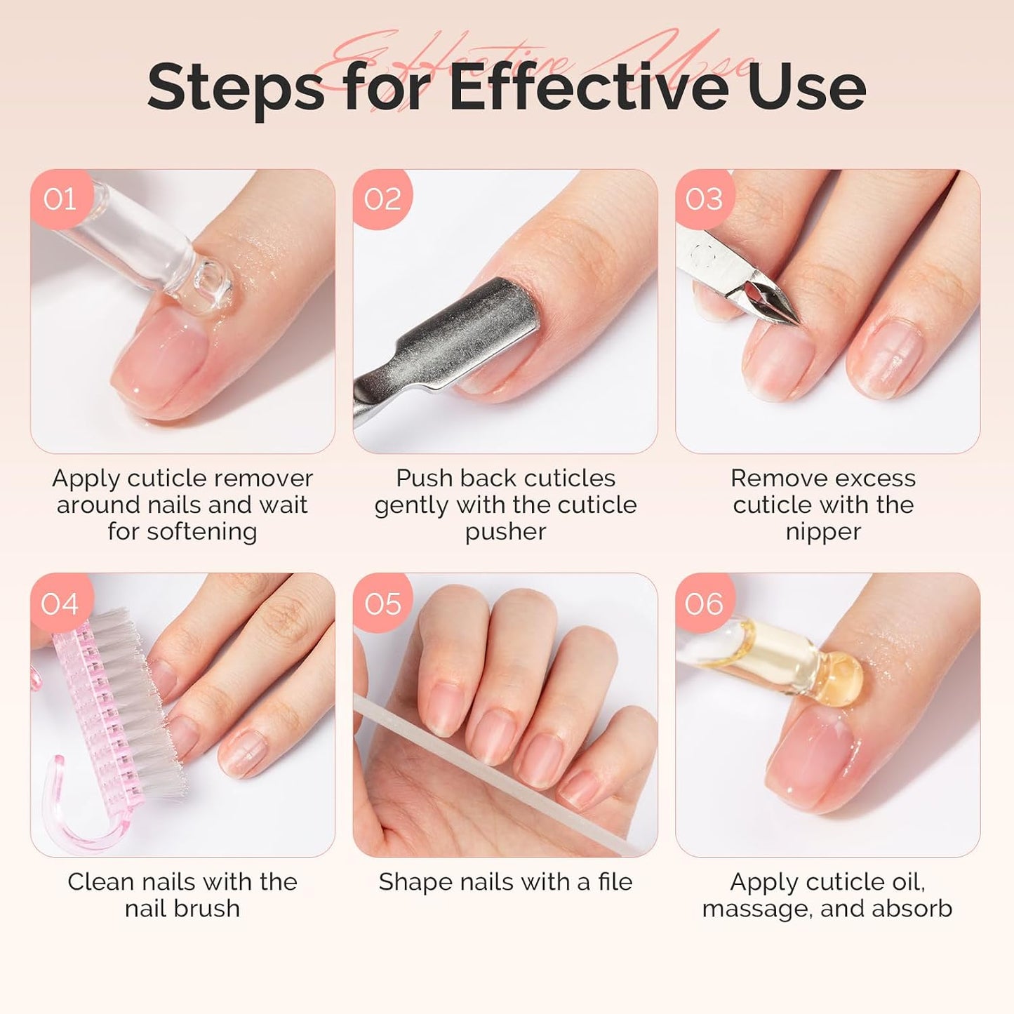 MelodySusie 16Pcs Professional Nail Buffer Kit,Nail Files and Buffers,Nail Buffer Block,Nail Brush, Nail File Buffers Kit for Natural Nails,DIY,Home Use,Salon（100/180 Grit）
