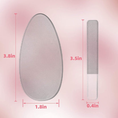 RedFlow Nail Buffer Set Contains 52 Nail Files, Double Sided 100/180 Grit Nail Files, Nail Buffering Files for Home and Salon Use (52 Pack)
