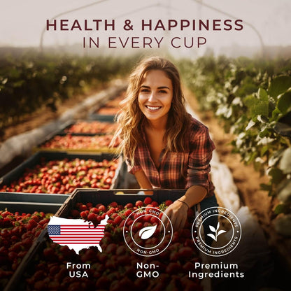 Berry Bliss Tea Pod 16 Count - 100% Natural Caffeine Free Herbal Tea