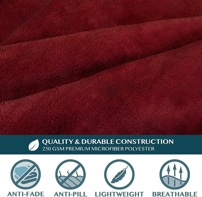 PAVILIA Wearable Blanket with Sleeves for Adult Women Men, Cozy Fleece Warm Wrap Throw with Arms, Gifts for Christmas, Wife
