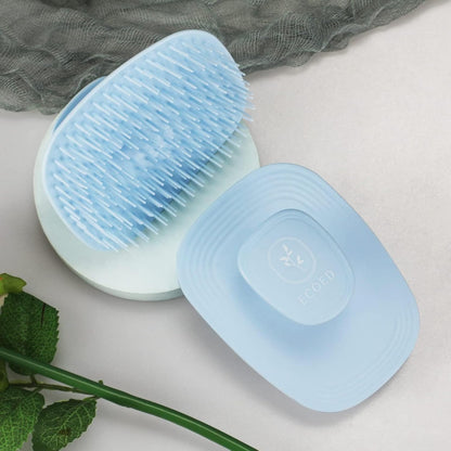 Ecoed Scalp Massager Shampoo Brush, Scalp Scrubber & Exfoliator (Natural)