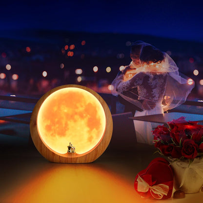 mamre Romantic Dimmable Sunset Lamp Home Decor Sunset Table Lamp Gift for Living Room Bedroom