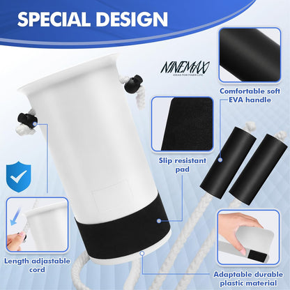 Sock Aid for Seniors, No Bending Sock Helper Device for Putting On Socks