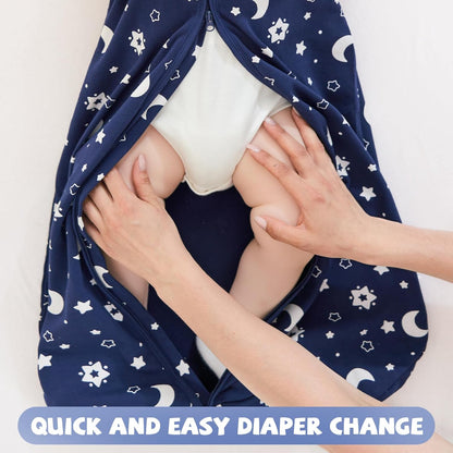 Yoofoss Baby Sleep Sack Baby Wearable Blanket 100% Cotton 2-Way Zipper Toddler Sleeping Sack