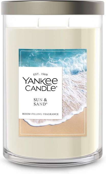 Yankee Candle Sage & Citrus, Scented Candle, 14.5oz 3-Wick Candle Jar with up to 40 Hours Burn Time, Giftable