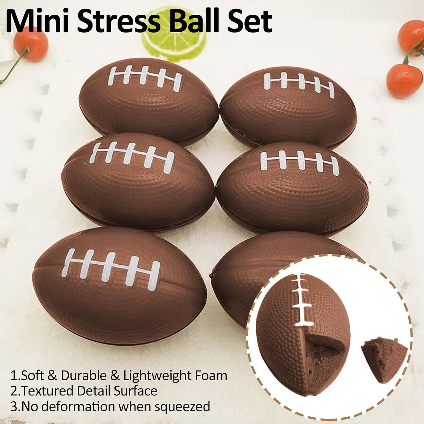 96 Pieces Motivational Stress Balls 2 Inch Inspirational Stress Relief Ball Bulk Hand Exercise Balls Encouraging Colorful Foam Balls Anxiety Small Balls with Quotes for Kids Adults Teens, 12 Styles