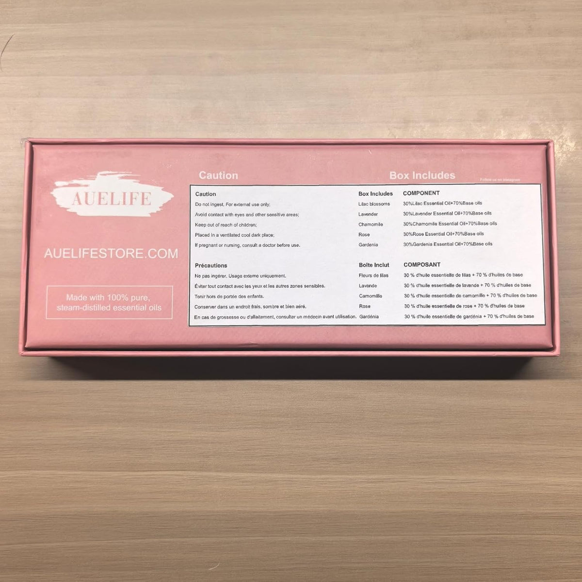 Auelife Men Essential Oils Set for Diffusers for Home, 6x10ml Scented Oil